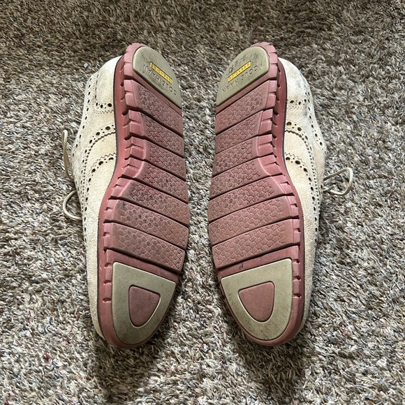 ‼️SOLD‼️Cole Haan Zerogrand Tan Suede Shoes 12 - Picture 2 of 5